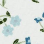ivory/light blue