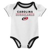 NHL Carolina Hurricanes Infant Girls' 3pk Bodysuits - 2 of 4