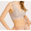 Women's Scalloped Lace V Neck Padded Bralette - WISHLIST - 2 of 3