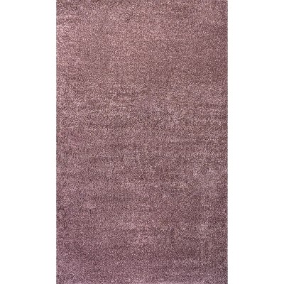 Reversible Easy-Care Red Synthetic 8' x 10' Area Rug