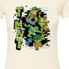 Women's - Teenage Mutant Ninja Turtles - Skateboards Fitted Graphic T-Shirt - 2 of 3