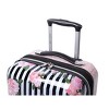 Betsey Johnson Expandable Hardside Carry On Spinner Suitcase - 3 of 4
