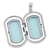 Black Bow Jewelry Sterling Silver 30mm Polished Rectangular Locket - 4 of 4