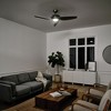 Kichler Lighting Spyra 1 - Light Ceiling Fan in  Brushed Nickel and Driftwood - 2 of 4