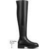 BLISSFUL STEP Women's Platform Round Toe Lug Sole Chunky Low Heel Over Knee High Boots - 2 of 4