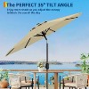 GustoWave 7.5FT Outdoor Patio Umbrella for Pool, Deck, Garden - 3 of 4