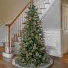 National Tree Company First Traditions Unlit Virginia Pine Artificial Christmas Tree with Berries & Pinecones - 2 of 3