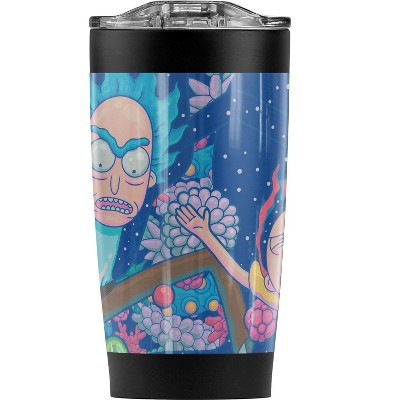 Rick And Morty Rick And Morty Organisms Steel Tumbler 20oz Coffee Travel Mug