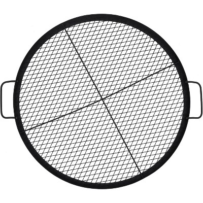 Fire Pit Cooking Grill Grate,Portable Camping Cookware with Handle