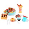 Birthday Cake 75pcs Pretend Play Food Toy Set (Blue) - 2 of 4