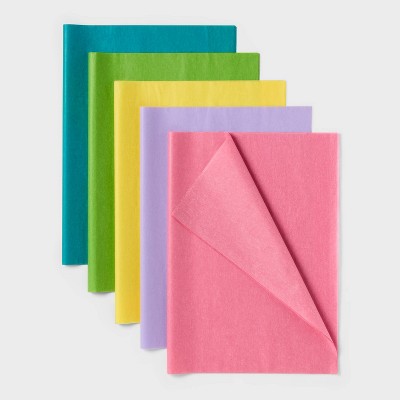 20ct Tissue Paper Purple/Pink/Turquoise - Spritz™: Gift Bag Tissue Papers for All Occasions, 20 Pack