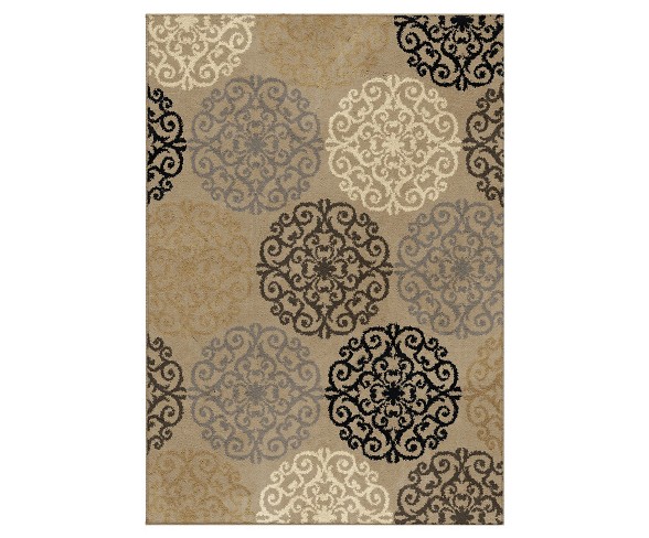 Adobe Abstract Woven Area Rug - (5'3"X7'6") - Orian