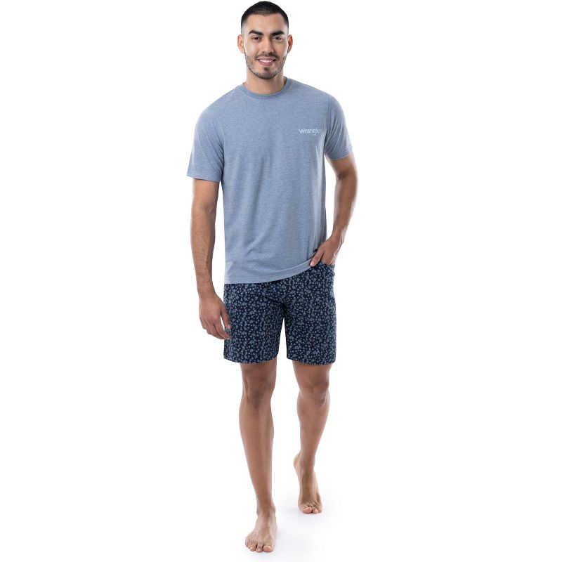 Wrangler Men's Short Sleeve Graphic Tee and Sleep Short Pajama Set, 2 of 5