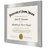 Americanflat 8.5x11 Diploma Frame with Shatter-Resistant Glass - Document Frame with Engineered Wood - Legacy Collection - Dark Oak - 4 of 4
