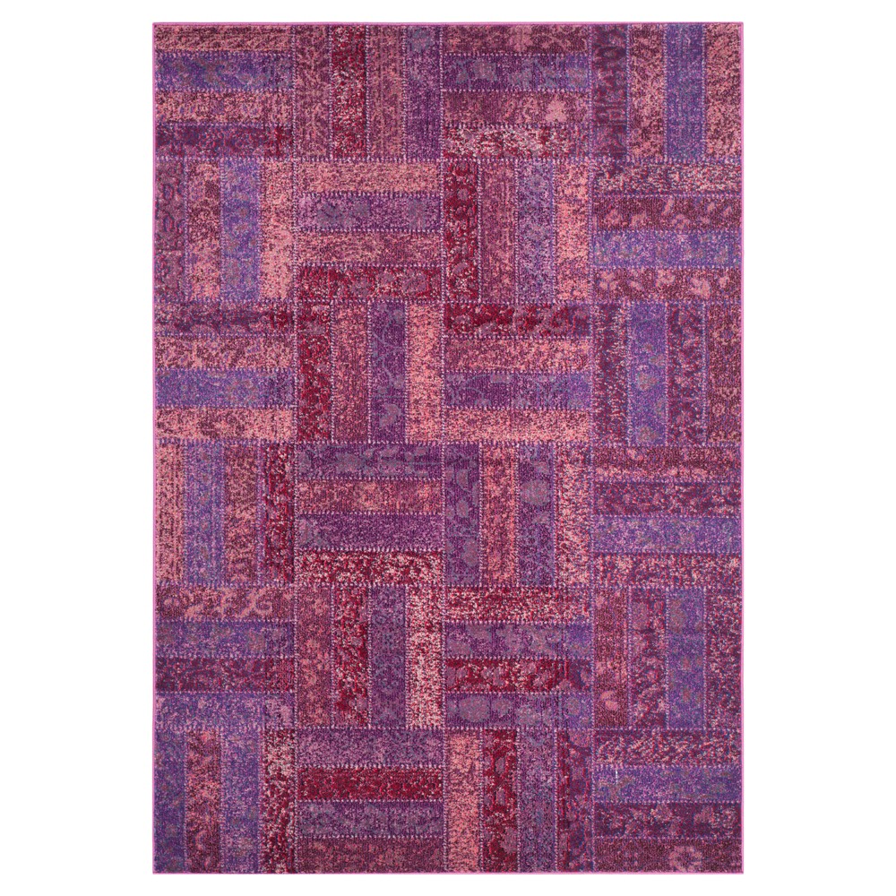 5'1inx7'7in Chester Area Rug Purple/Multi - Safavieh