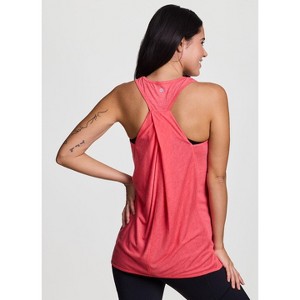 RBX Active Women's Twist Back Soft Relaxed Tank Top Tunic - 1 of 4