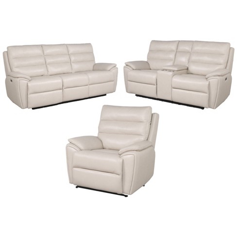 White sofa and online chair set