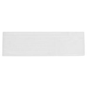 Unique Bargains Solf Silicone Keyboard Protective Film Cover White for Desktop Computer - 1 of 4