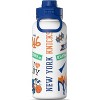 NBA Officially Licensed New York Knicks 32oz Stainless Steel Double Wall Water Bottle with Chug Lid and Handle - Celebrating The City Of New York - 2 of 4