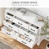7 Drawer Dresser for Bedroom, Modern Chests of Drawers, Wooden Double Dresser with Drawers, 33 Lbs Load Capacity - 4 of 4