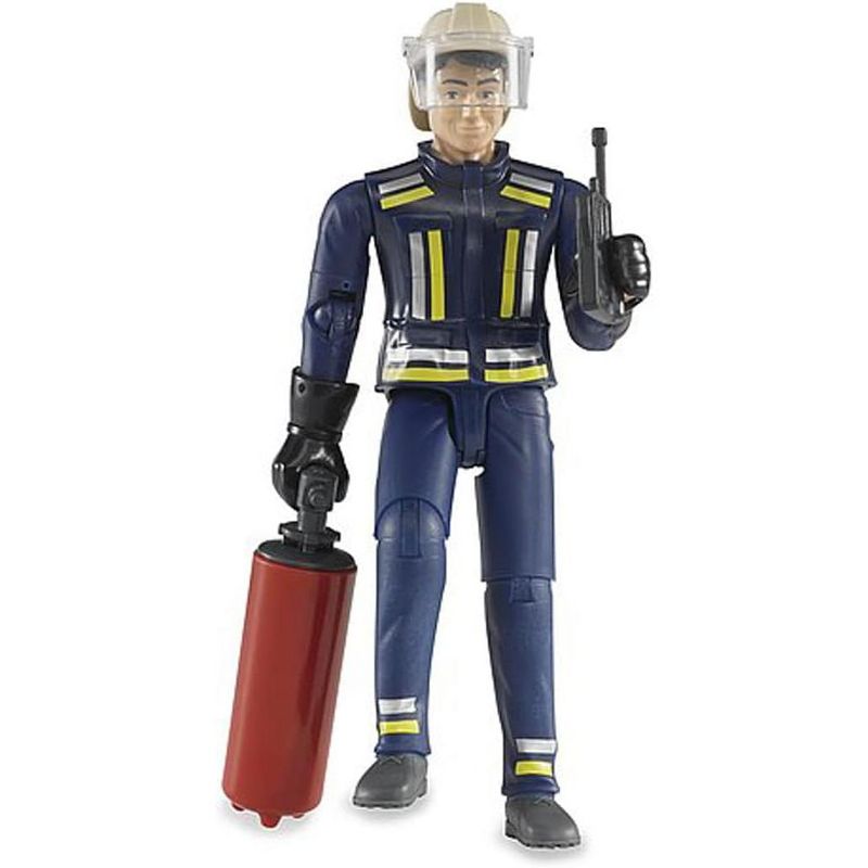 Bruder bworld Fireman Figure with Accessories, 1 of 4
