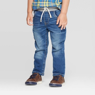 boys pull on skinny jeans