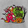 Girl's Mickey & Friends Halloween Donald Duck Such a Little Devil T-Shirt - image 2 of 4