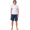 Harry Potter Pajamas Hogwarts House Crest All Over Print Pj Sleep Shorts - 2 of 4