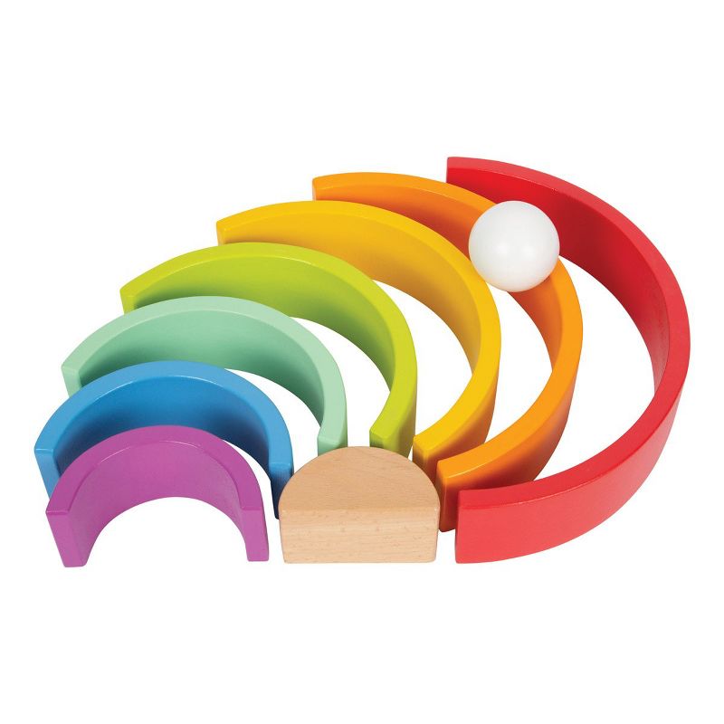 Small Foot Large Wooden Rainbow Building Blocks, 4 of 7