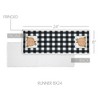 Check Pumpkin Table Runner 8x24 - 3 of 4