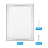 Unique Bargains Wall Mounting Photo Document Certificate Aluminum Alloy Frame 2 Pcs - 3 of 4