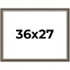 PosterPalooza | Weathered Black Picture Frame - UV Acrylic, Backing Board, Hanging Hardware Included - 2 of 4
