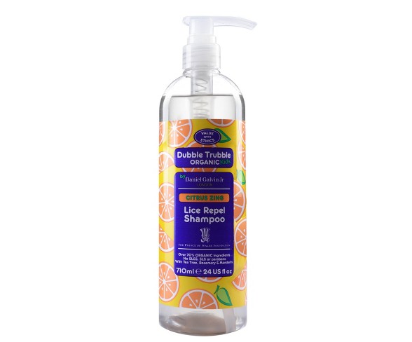 Dubble Trubble Organic Kids Citrus Zing Lice Repel Shampoo - 24 fl oz
