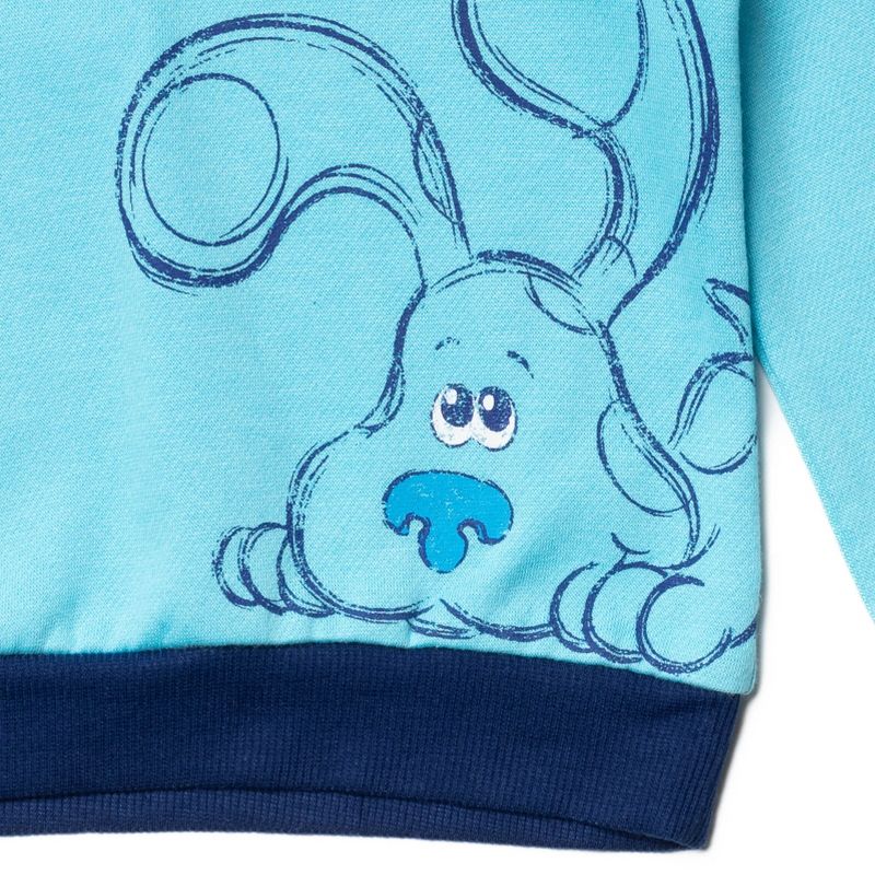Blue's Clues & You! Baby Fleece Pullover Sweatshirt Infant to Toddler , 4 of 6