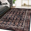 Luxe Weavers Traditional Floral Navy 5x7 Indoor Area Rug - 2 of 4