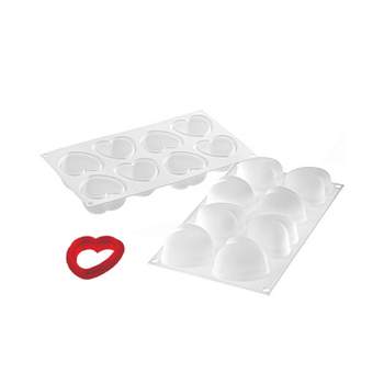 Silikomart egg30 Flexible Silicone Baking & Freezing Mold, 1.01 Oz., 12  Cavities : Target