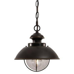 Vaxcel Harwich 1 - Light Pendant in  Burnished Bronze - 1 of 3