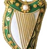 Slickblue Celtic Style Hanging Ornament, Velvet Embroidery & Beads, Holiday Decor, Desgins Options - 3 of 3