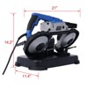 10A 1100W Portable Band Saw - Variable Speed 100-350 FPM, 5" Metal Cutting Depth, Spark-Free w/ 14 TPI Blade (Professional Handheld Bandsaw) - 3 of 4