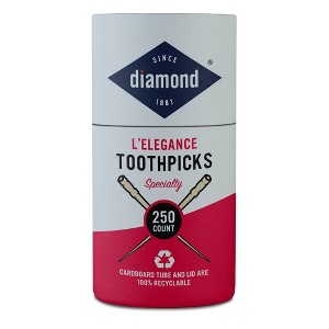 Diamond L'Elegance Toothpicks - 250ct - 1 of 4