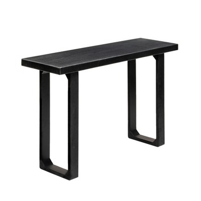 MH London Mila 30" Solid Wood Console Table with Rectangle Top