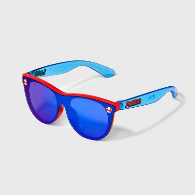 Kids&#39; Super Mario Shield Sunglasses - Blue