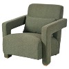 NicBex Accent Chair Living Room Chair Armchair with Square Wooden Block Legs Comfy Chair Lounge Chair for Bedroom, Reading Room - 2 of 4