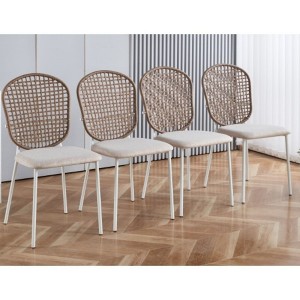Elegant 4-Piece Dining Chair Collection: Sennit Design - 1 of 4