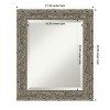 Amanti Art Attic Aged Beveled Wood Framed Bathroom Vanity Wall Mirror - 3 of 4