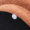 NicBex 15" Mushroom Footstool Small Round Ottoman with High density foam for Living Room - 4 of 4