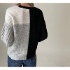 Women's Joanna Color Block Ribbed Sweater - SIX/FIFTY - 2 of 4