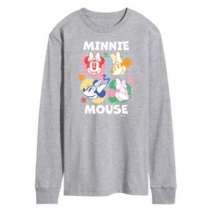 Men's - Disney - Minnie Mouse Long Sleeve Graphic T-Shirt - 1 of 4