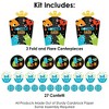 Big Dot of Happiness Monster Bash - Little Monster Birthday Party or Baby Shower Decor and Confetti - Terrific Table Centerpiece Kit - Set of 30 - 3 of 4
