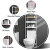 SUGIFT 3-Tier Over the Toilet Storage Rack Bathroom Organizer - 4 of 4